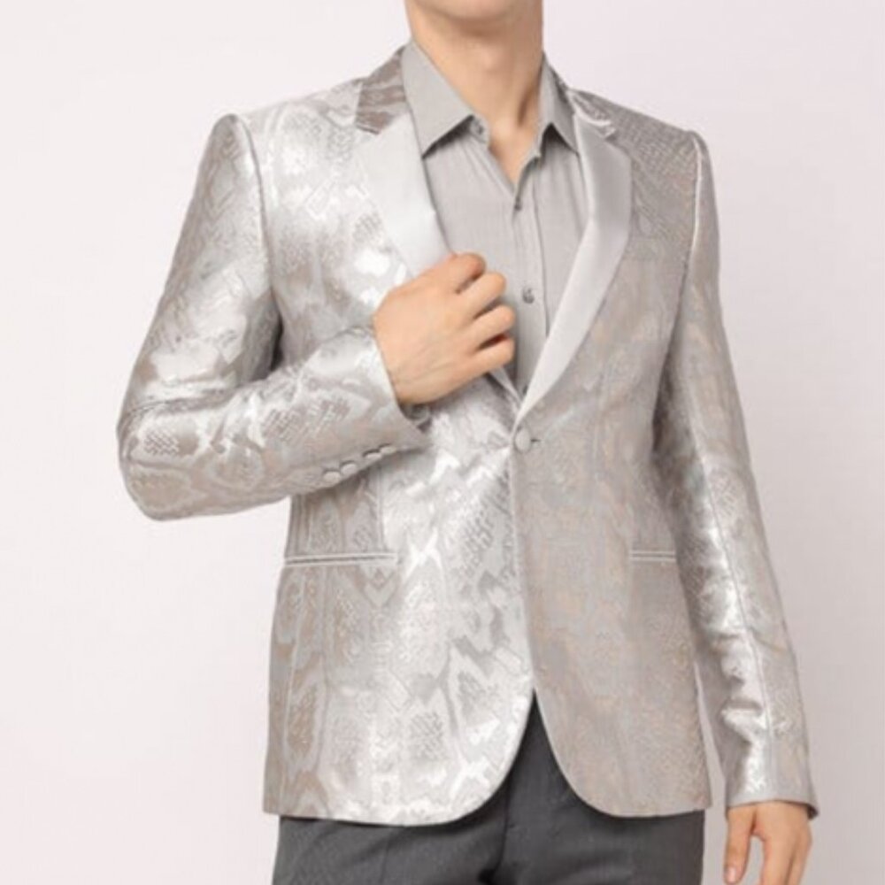 Emporio Armani Slim Fit Single-Breasted Jacket in Size 48
